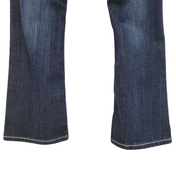 ReRock For Express Womens Jeans Size 2S Barely Boot Cut Embroidered 28x30 - Picture 5 of 10